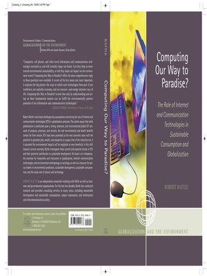 cover image of Computing Our Way to Paradise?